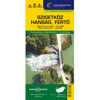 Szarvas-Cartographia Szigetköz turista térkép. Szigetköz térkép, Hanság, Fertő térkép Szigetköz kerékpáros-, vízisport- és turistatérkép Szarvas-Cartographia