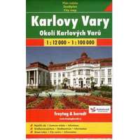 Freytag & Berndt Karlovy Vary és környéke térkép Freytag 1:12 000,1:100 000