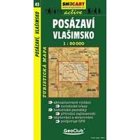 Shocart SC 43. Posazavi, Vlasimsko turista térkép Shocart 1:50 000