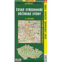 Shocart SC 3. Ceske stredohori, Decinske steny turista térkép Shocart 1:50 000 CSEH-KÖZÉPHEGYSÉG TURISTATÉRKÉP