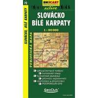 Shocart SC 72. Slovacko, Bile Karpaty turista térkép Shocart 1:50 000