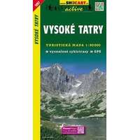 Shocart SC 1097. Vysoké Tatry, Magas Tátra turista térkép Shocart 1:50 000