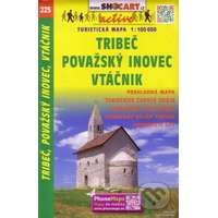 Shocart SC 225. Tribeč Považský Inovec Vtáčnik turista térkép Shocart 1:100 000