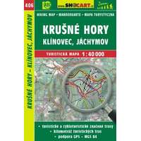 Shocart SC 406. Krušné hory turista térkép - Klinovec - Jachymov / Érchegység turista térkép / Erzgebirge Shocart 1:40 000