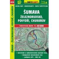 Shocart SC 434. Sumava turista térkép, Šumava térkép - Železnorudsko - Povydri - Churánov turistatérkép Shocart 1:SC 40 000 2017