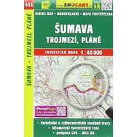 Shocart SC 435. Sumava térkép, Trojmezi turista térkép Shocart 1:SC 40 000 2017