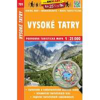 Shocart SC 701. Vysoké Tatry, Magas Tátra turista térkép Shocart 1:25 000 2017