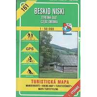 VKÚ 161. Keleti Beszkidek, stredná cast turista térkép VKÚ 1:50 000