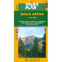 Tatra plan 5010. The Malá Fatra turista térkép Tatraplan 1:50 000