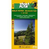 Tatra plan 5019. Kis-Fátra turista térkép Tatraplan 1:50 000 2016