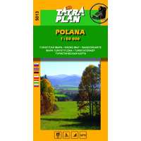 Tatra plan 5013. Poľana turista térkép Tatraplan 1:50 000, Polana térkép