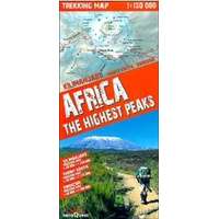 Expressmap Afrika legmagasabb pontjai trekking térkép (Expressmap) 1:50 000