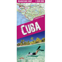 Expressmap Kuba térkép, Kuba autós térkép, Cuba autótérkép Expressmap fóliás