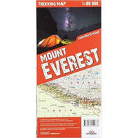 TerraQuest Mount Everest térkép, Mount Everest trekking map TerraQuest laminált 1:80e