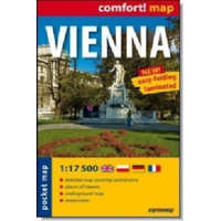 Expressmap Bécs város térkép ExpressMap pocket laminált 1:17 500