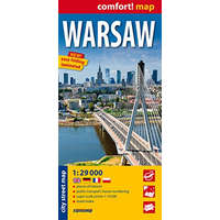 Expressmap Varsó térkép ExpressMap 1:29 000 Varsó várostérkép