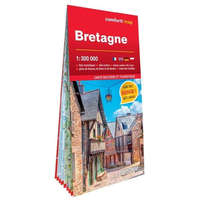 Expressmap Bretagne térkép Expressmap fóliás 1:300 000