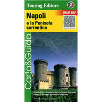 Touring Club Italiano Nápoly és környéke térkép, Penisula, Sorrentina Touring Club Italiano 1:175 000