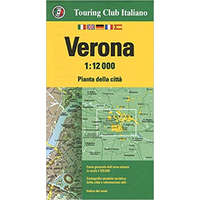 Touring Club Italiano Verona térkép, Verona várostérkép 1:12e TCI