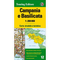 TCI Campania, Basilicata térkép Michelin 1:200 000
