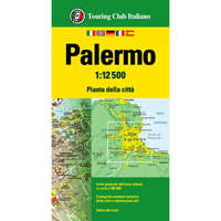 Touring Club Italiano Palermo várostérkép 1:12 500 TCI 2021