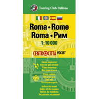 Touring Club Italiano Róma térkép, Róma várostérkép 1:12 500 TCI