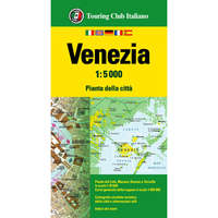 Touring Club Italiano Velence várostérkép 1:5000 TCI 2021