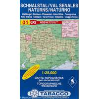 Tabacco 04. Val Senales - Altissima, Schnalstal - Hohe Wilde turista térkép Tabacco 1: 25 000