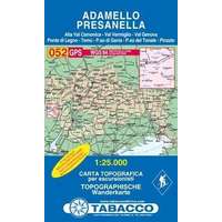 Tabacco 052. Adamello turista térkép Tabacco 1: 25 000