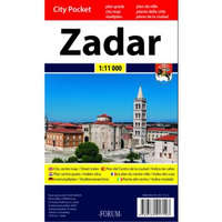 Forum Zadar térkép Zadar várostérkép - Zadar zsebtérkép 1:11 000 Forum