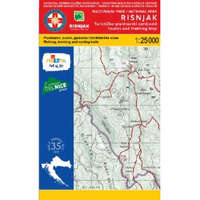 Hrvatska Gorska HG 35 Risnjak NP térkép, Risnjak turistatérkép, Risnjak térkép, Risnjak Nemzeti Park 1:25e