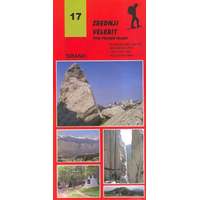 Planinarska karta 17. Srednji Velebit turista térkép Smand 1:30 000
