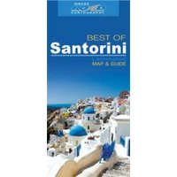 Road Editions NAKAS ROAD Santorini térkép 1:30 000 Szantorini autós térkép laminált, Best of Santorini térkép, útikönyv