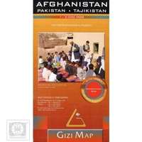 Gizi Map Afganisztán, Pakistan, Tajikistan térkép Pakisztán térkép Gizi Map 1:3 000 000