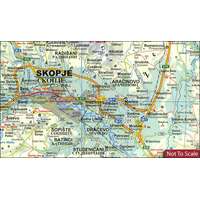 Gizi Map Macedonia falitérkép Gizi Map 1:250 000