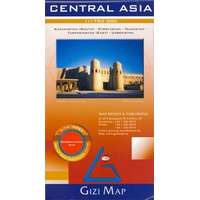 Gizi Map Central Asia domborzati térkép Gizi Map 1:1 750 000