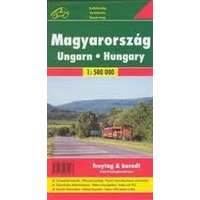 Freytag & Berndt Magyarország térkép puhaborítóban, 1:500 000 Freytag térkép AK 10P 2017