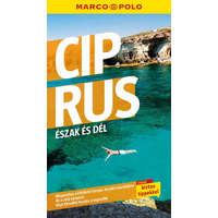 Corvina Kiadó Ciprus útikönyv Marco Polo Ciprus észak és dél Corvina kiadó 2023.