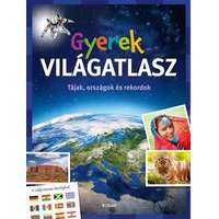 Scolar kiadó Gyerek világatlasz - természet, országok és rekordok Scolar kiadó
