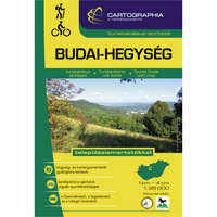 Cartographia Budai-hegység turistakalauz, Budai hegység túrakalauz Cartographia 1:25 000 Budai-hegység térkép 2020