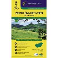 Cartographia Zempléni-hegység északi rész turistatérkép 22. Cartographia Zempléni-hegység turistatérkép 1:40 000
