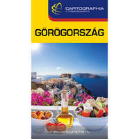 Cartographia Görögország útikönyv Cartographia 2025.