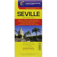 Cartographia Sevilla térkép Cartographia 1:17 000