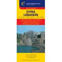 Cartographia Szíria, Libanon térkép Cartographia 1:1 000 000