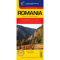 Cartographia Románia térkép Cartographia 1:800 000