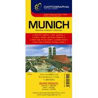 Cartographia München térkép Cartographia 1:22 000
