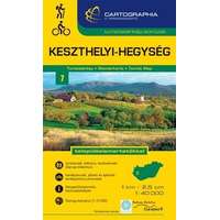 Cartographia Keszthelyi-hegység turistatérkép Cartographia 1:40 000 2017