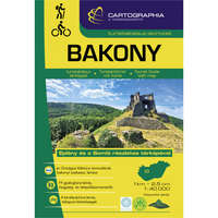 Cartographia Bakony turistakalauz Cartographia 1:40 000 Bakony térkép
