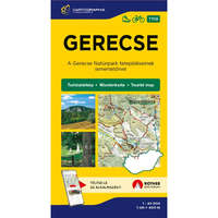 Cartographia Gerecse turistatérkép 1:40 000 Cartographia Gerecse térkép 2024.