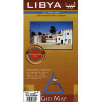 Gizi Map Líbia térkép LIBYA térkép Geographica Gizi Map 1:1 750 000